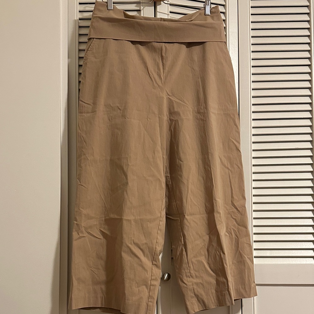 Bitte Kai Rand Magic Stretch Culotte pants in tan XL